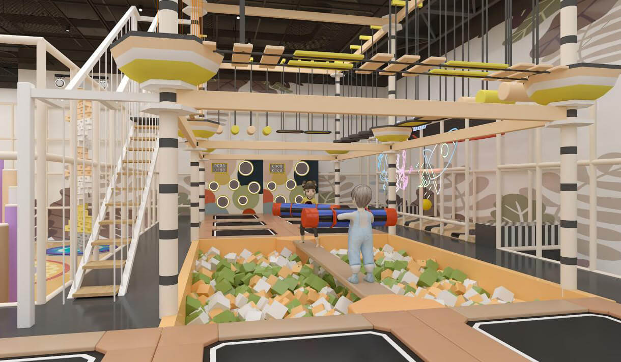 設備細節圖[#]對樂園設備進行細節設計，包括造型、尺寸、材質、顏色等，并考慮設備的安裝和維護。