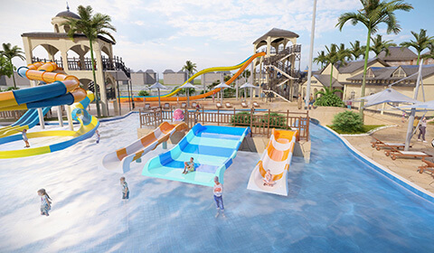 產品解析[#]對水上樂園設備的功能、玩法、安全性能等進行詳細解析，明確設備適用的年齡區間。